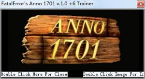 纪元1701六项修改器 v1.0 绿色纯净版_无限