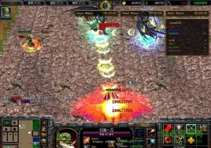 墨色黎明2.0_魔兽防守地图附隐藏英雄密码