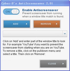 Cyber-Ds AntiScreensaver