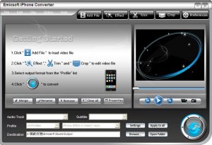 iPhone音视频格式转换工具(Emicsoft iPhone C