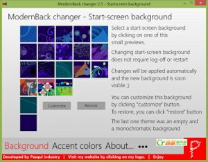 win8启动画面修改(ModernBack changer)