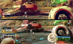 无人深空去掉泥黄色滤镜mod绿色纯净版