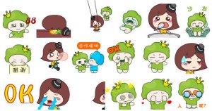 安茵宝梦多比QQ表情包