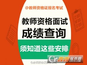 2017教师资格证面试成绩查询app