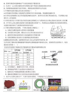 2018高考考试理综全国卷一题库及答案解析