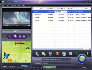 DVD光盘制作软件(Joboshare DVD Creator)