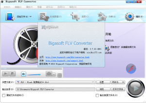 FLV视频转换器(Bigasoft FLV Converter)
