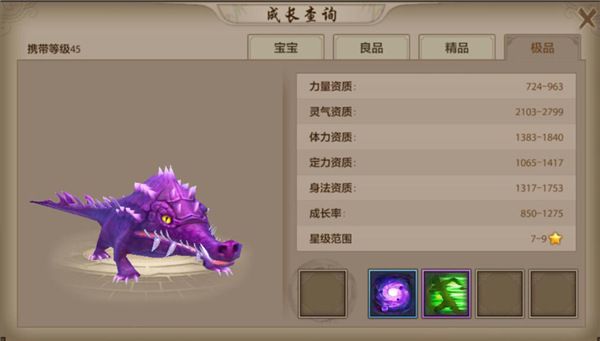 天龙八部最新版本神兽有什么 最新版本普通珍兽图鉴一览