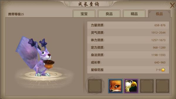 天龙八部最新版本神兽有什么 最新版本普通珍兽图鉴一览