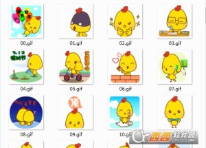 乖乖鸡活力表情包gif