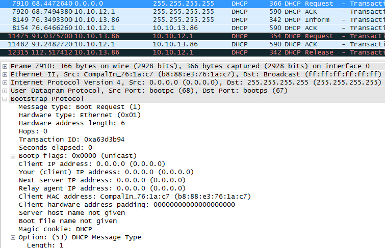 Wireshark 抓取数据包并进行分析 图文课程
