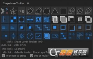 AE图形层属性参数修改脚本Shape Layer Tool